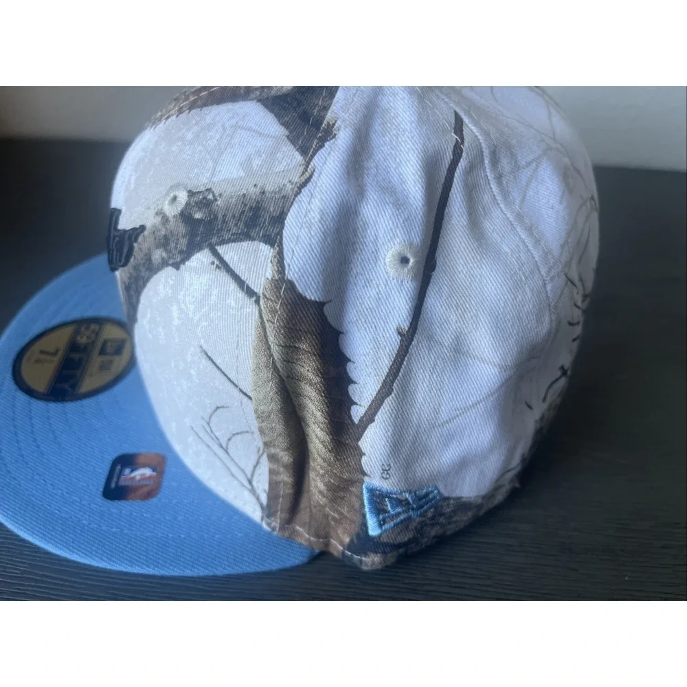 Atlanta Hawks New Era Realtree Camo NBA 7 1/4 Fitted Hat Cap NWT